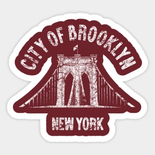 CITY OF BROOKLYN Sticker